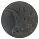 Cockatoo Knob Dark Brass Large, Left Side, Right