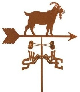 Goat Weathervane With Post Mount