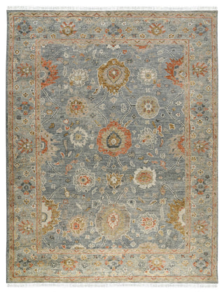 Willow Nancy Area Rug, Gray, 8' x 10', Floral