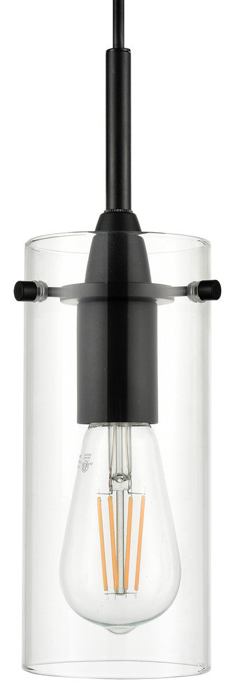Effimero 3-Light Cluster Pendant, Black