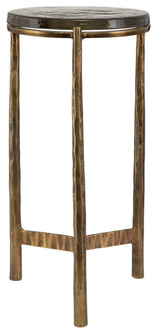 Uttermost - 22978 - Accent Table - Eternity - Antique Brass