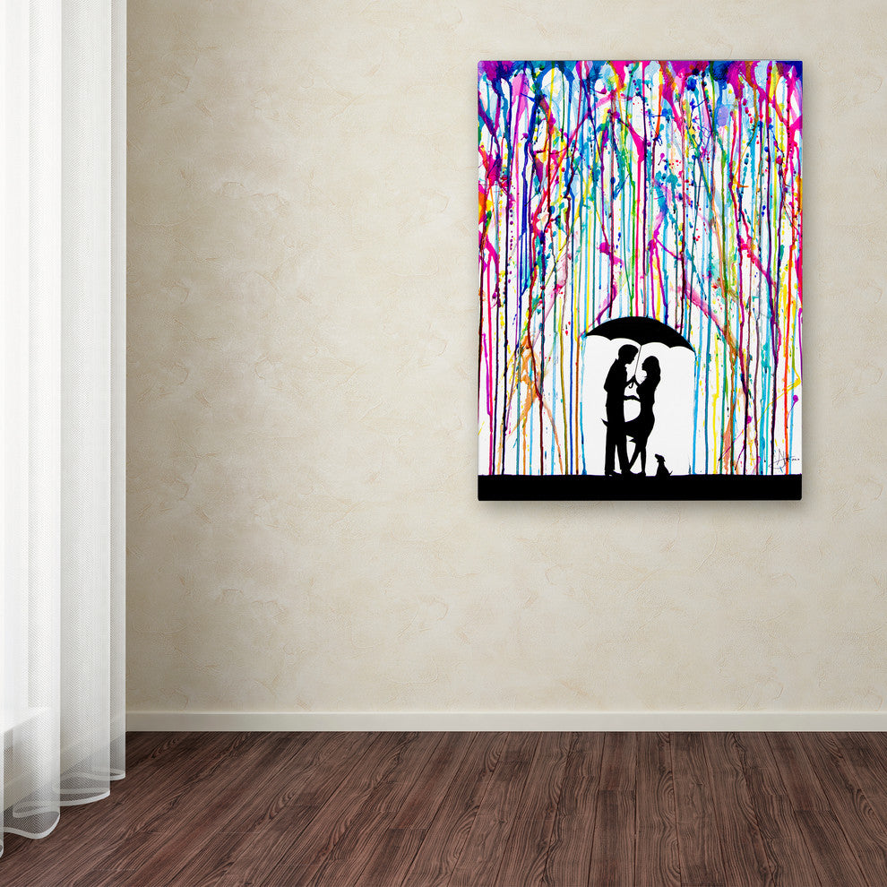 Marc Allante 'Two Step' Canvas Art, 19x14