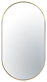 Capsule 22x40    Mirror - Gold