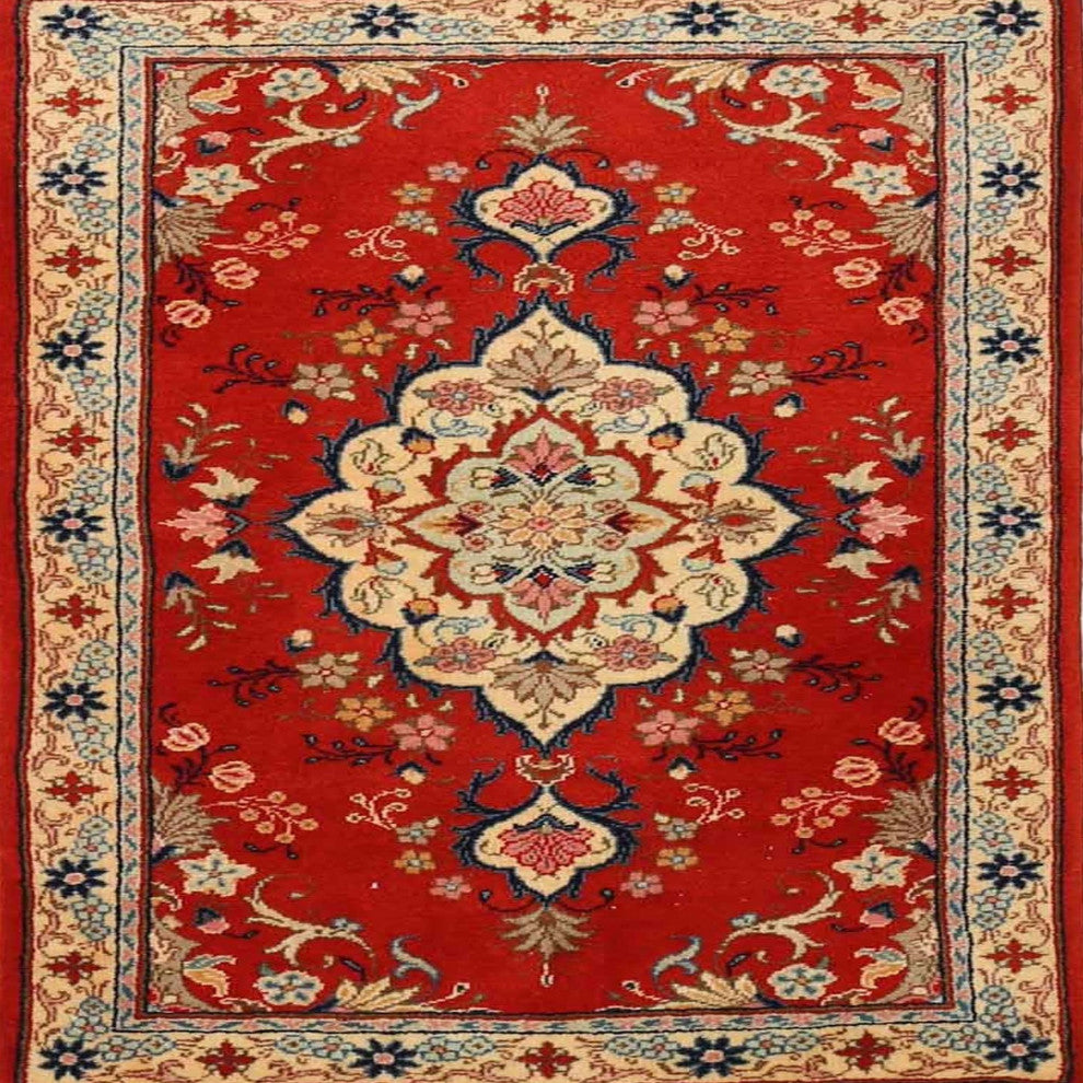 Ahgly Company Indoor Square Traditional Area Rugs, 5' Square