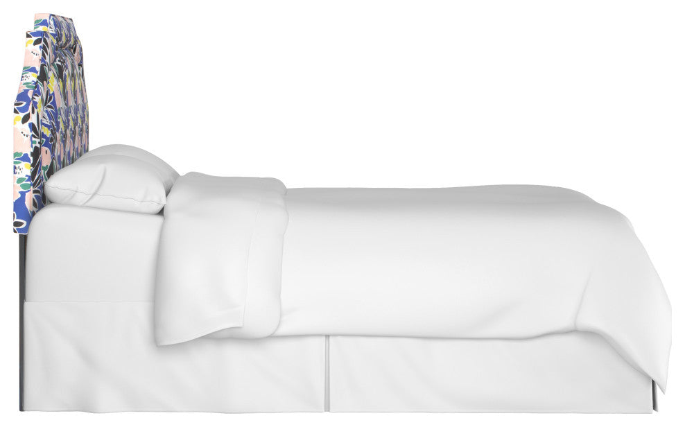King Headboard, Parker Floral Cobalt