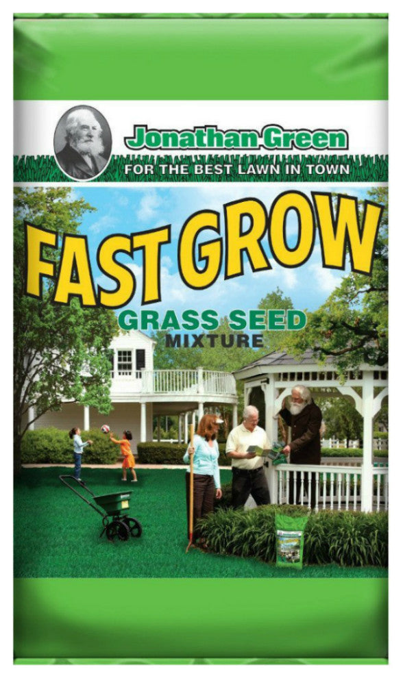 Jonathan Green 10820 Fast Grow Grass Seed Mixture, Up To 1500 Sqft, 3 Lbs