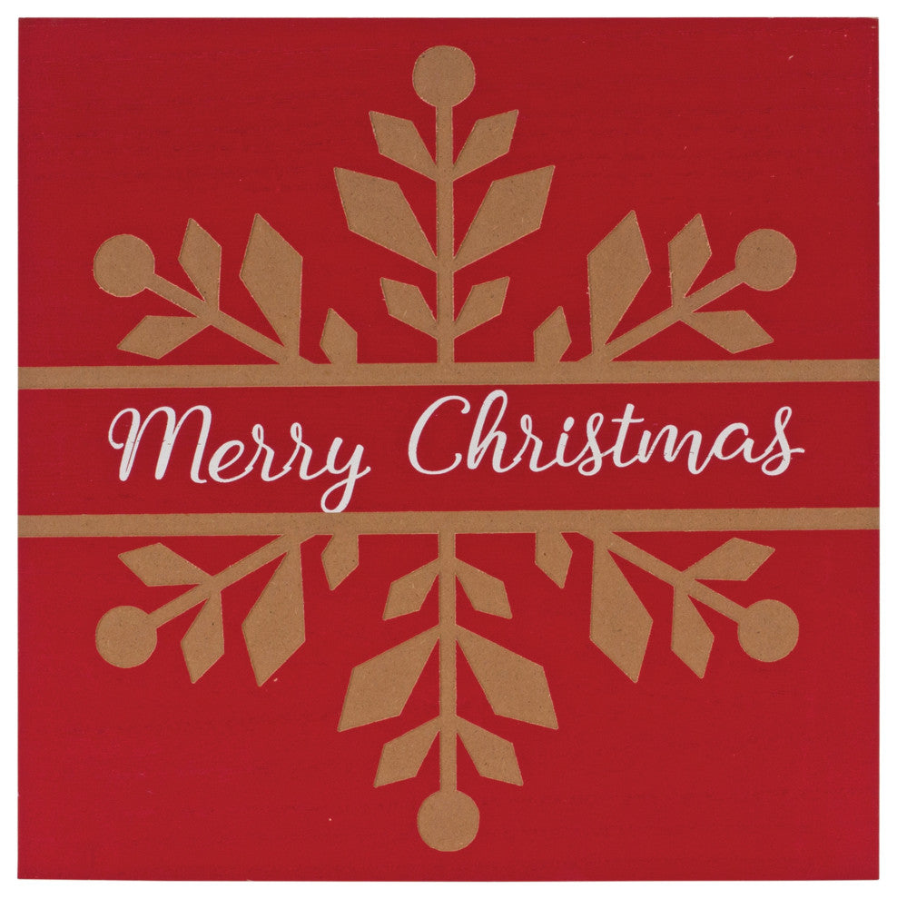 Snowflake Sentiment Sign, 6-Piece Set
