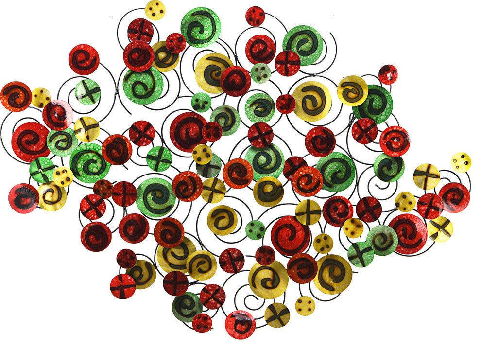 Hypnosis Metal Wall Sculpture