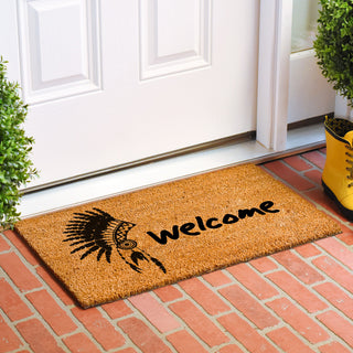 Calloway Mills Indian Bonnet Doormat, 36x72