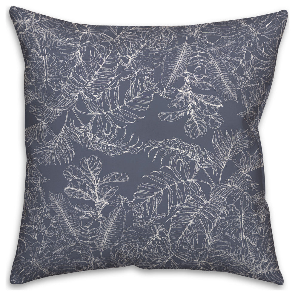 Botanical Sketch 1 16x16 Indoor / Outdoor Pillow