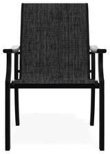 St. Catherine Sling Outdoor Armchair, Augustine Shadow/Black