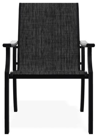 St. Catherine Sling Outdoor Armchair, Augustine Shadow/Black