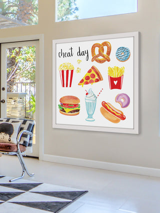 "Cheat Day" Framed Print by Molly Rosner