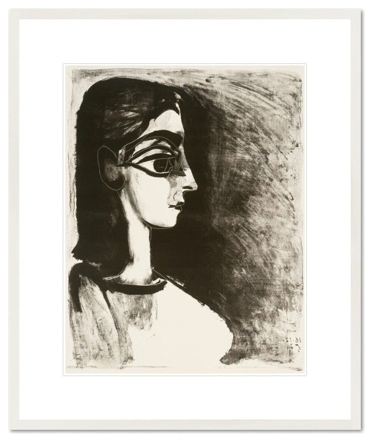 Buste de profil (Portrait of Jacqueline), 1957