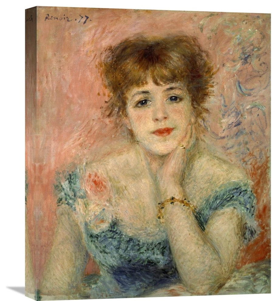 "Portrait of Actress Jeanne Samary" Artwork, 18"x22"
