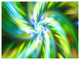 Beautiful Green Flower Petals, Floral Canvas Art Print, 40"x30"