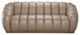 Divani Casa Ekwok Modern Tan Leather Sofa