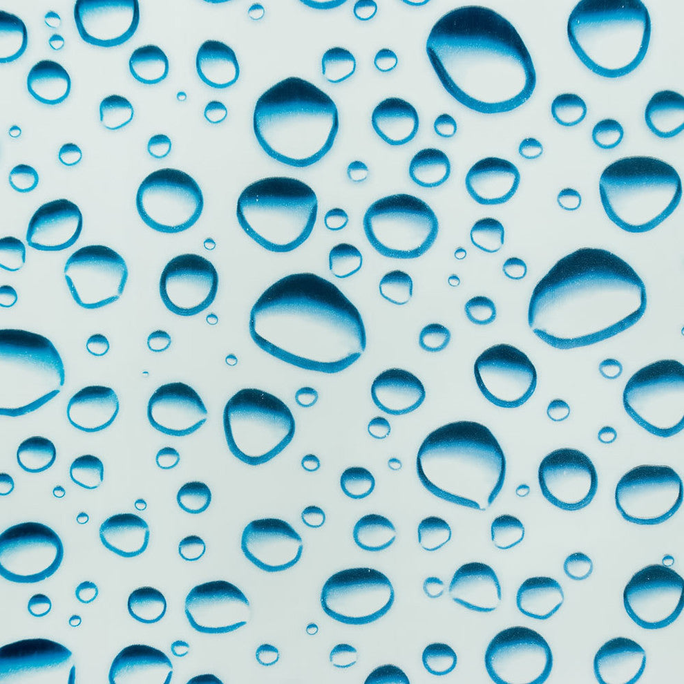 Crystal Water Drops - Vinyl Self-Adhesive Wallpaper Prepasted Wall Decor (Roll)