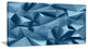 3D Abstract Geometric Background, Abstract Canvas Wall Art, 32"x16"