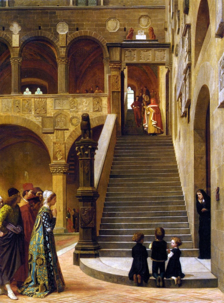 William Frederick Yeames An Appeal to the Podesta Wall Decal