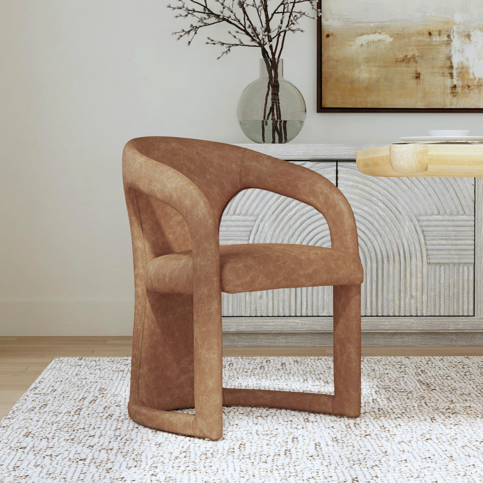 Archie Dining Chair, Tan