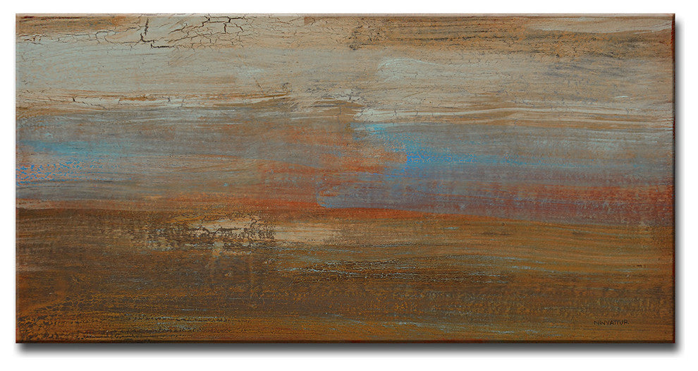 Ready2HangArt Oversized Canvas ''Canyon Ranch Sunset'' by Norman Wyatt, 12"x24"