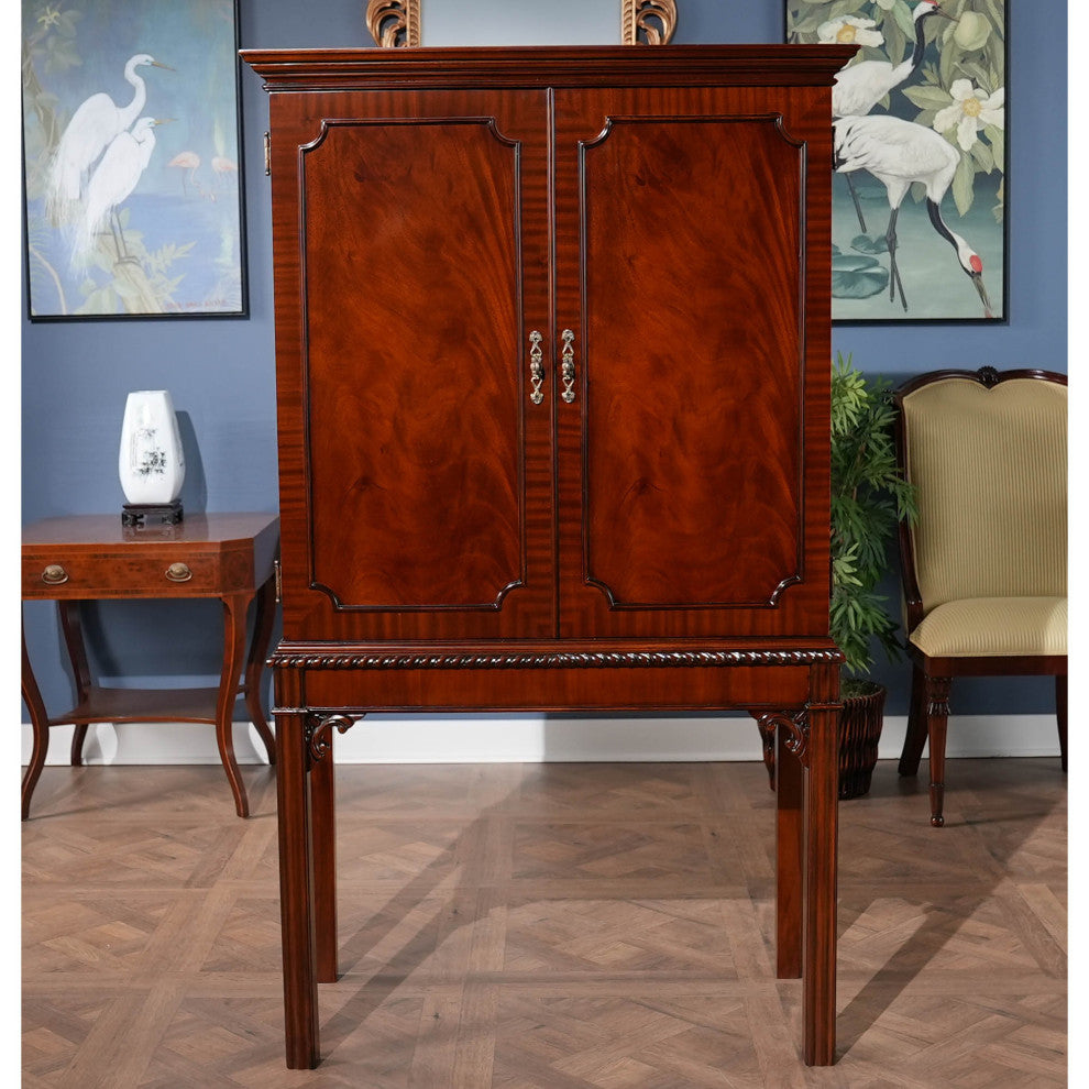 Bar/Liquor Cabinet, Mahogany