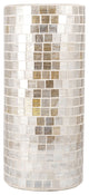 Pomeroy Lustress Vase, Silver Lining Mosaic