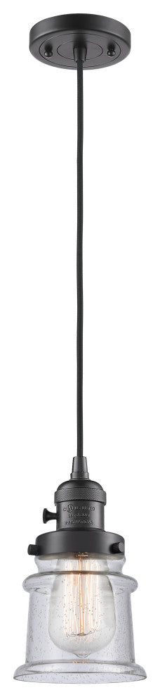 INNOVATIONS 201CSW-OB-G184S-LED 1-Light Mini Pendant Oil Rubbed Bronze