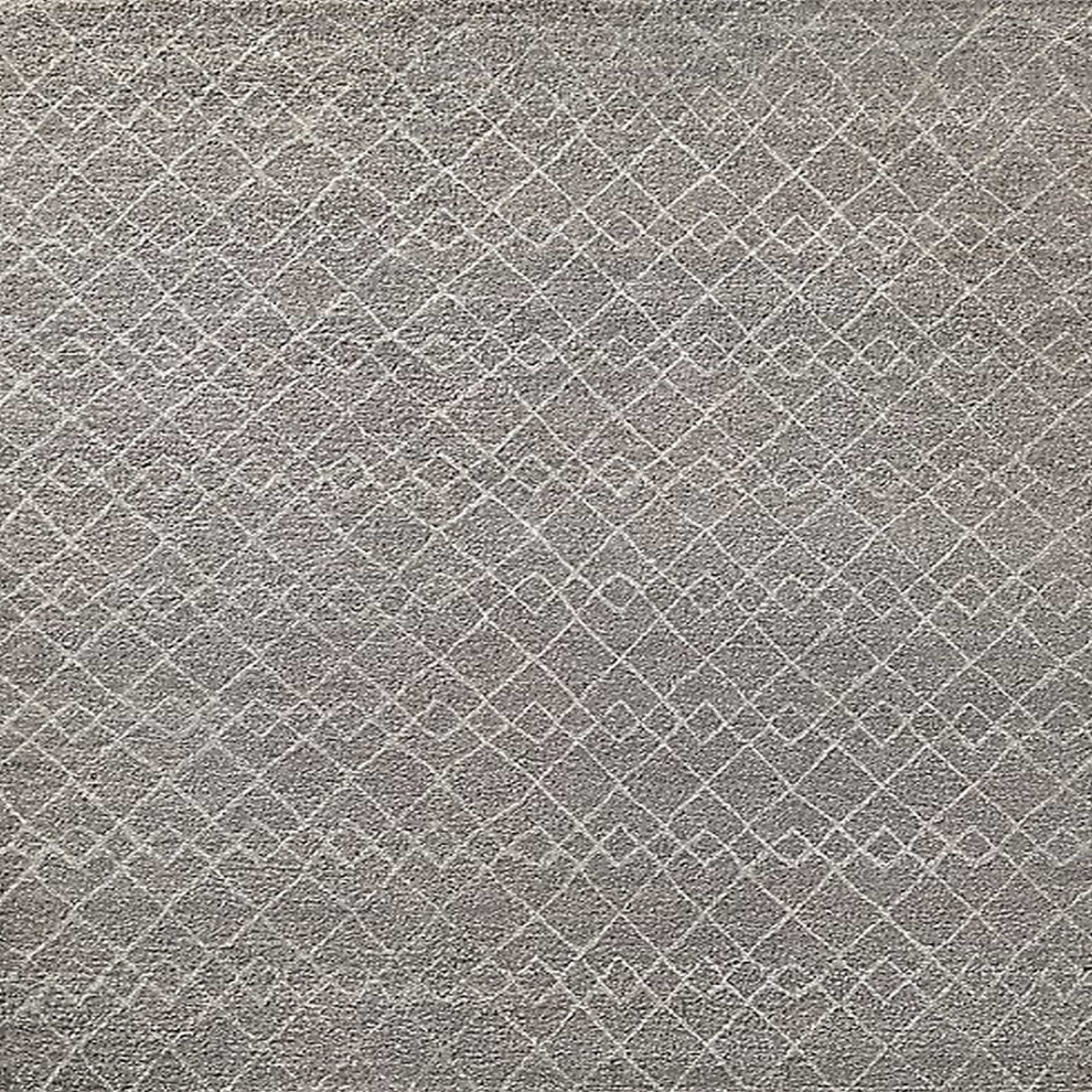 Ahgly Company Indoor Square Mid-Century Modern Area Rugs, 7' Square