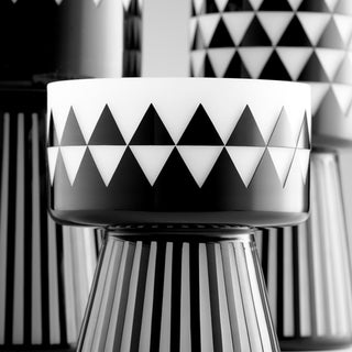 Cyan Design Large Vector Vase 11092, Black/White