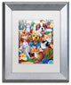 Jenny Newland ''Yarn Buddies'' Matted Framed Art, 14x11