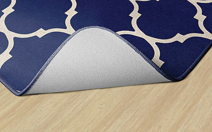 Flagship Carpets FA1376-22FS 4x6 Trellis Blue Rug