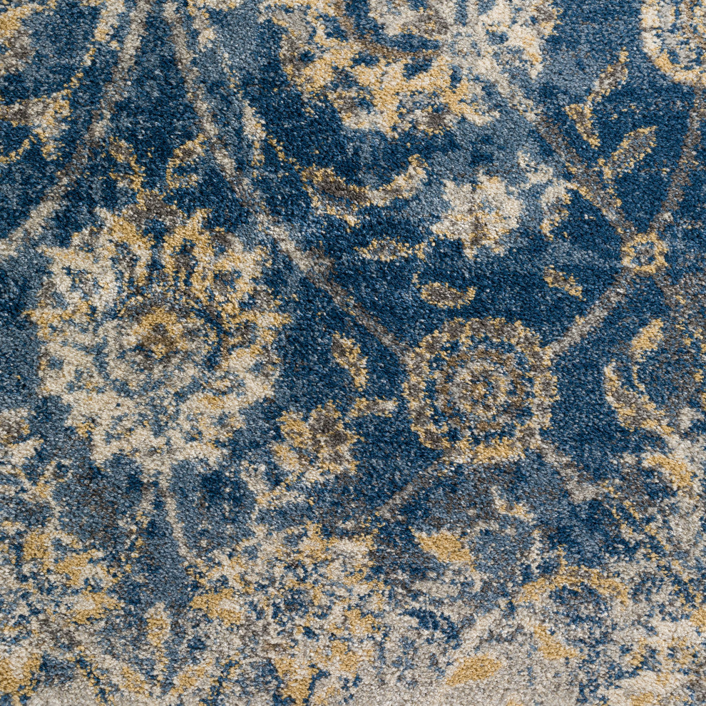 Dalyn Orleans OR5 Indigo 2'3"x7'5" Runner Rug