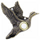 Mallard Door Bell, Antique Brass