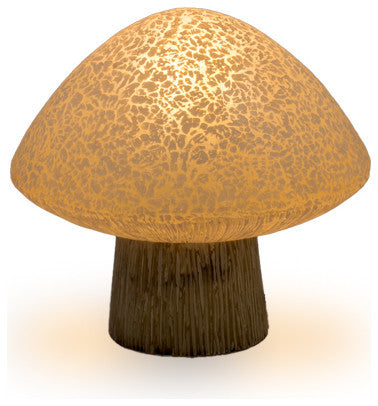 Ixapa Mushrom Lamp, White, Small