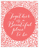 Beautiful Place To Be 16x20 Canvas Wall Art
