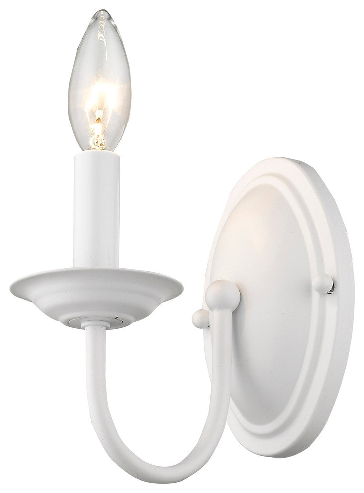 Williamsburgh Wall Sconce, White