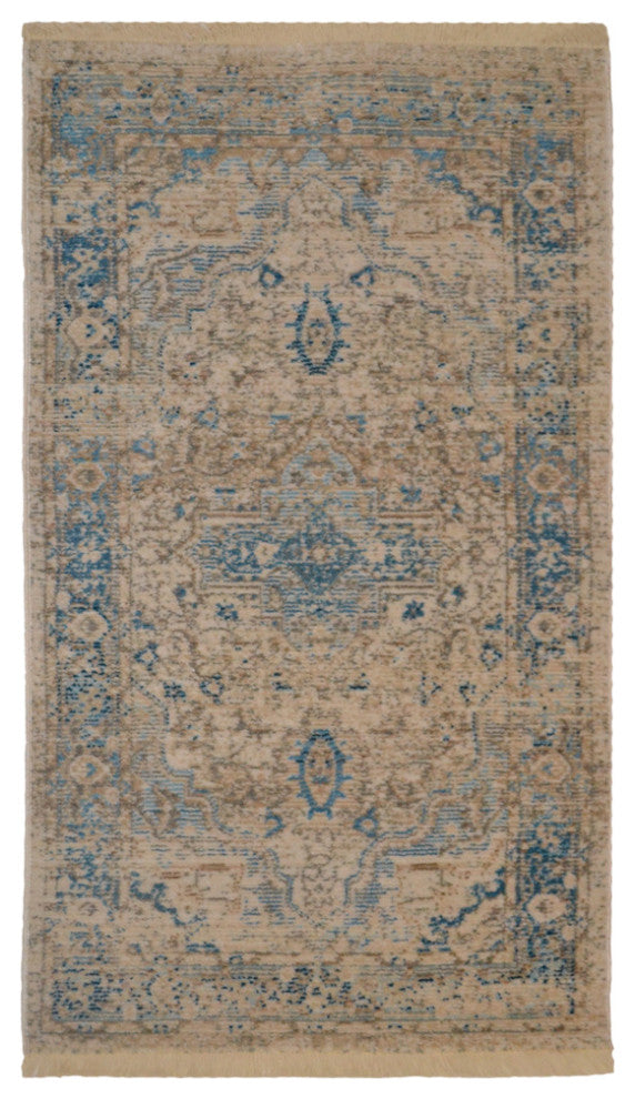 Machine Made Polyester Durable Indoor Outdoor Washable Oriental Pattern Footmat