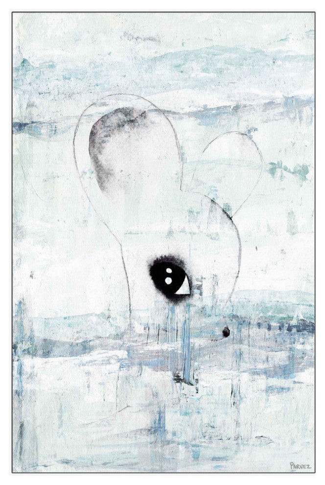 "Sweetness" Floater Framed Painting Print on Canvas, 30"x45"