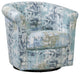 Marvel 360 Swivel Barrel Chair by Grafton Home, Mysterious Slate