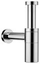Catalano 5SIFL00 Brass P-Trap for Washbasin, Chrome