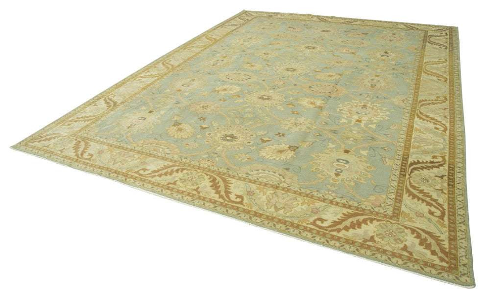 Rug N Carpet - Hand-Knotted Oriental 10' 1" x 13' 8" Oversize Oushak Area Rug