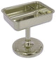 Vanity Top Soap Dish, Polished Nickel