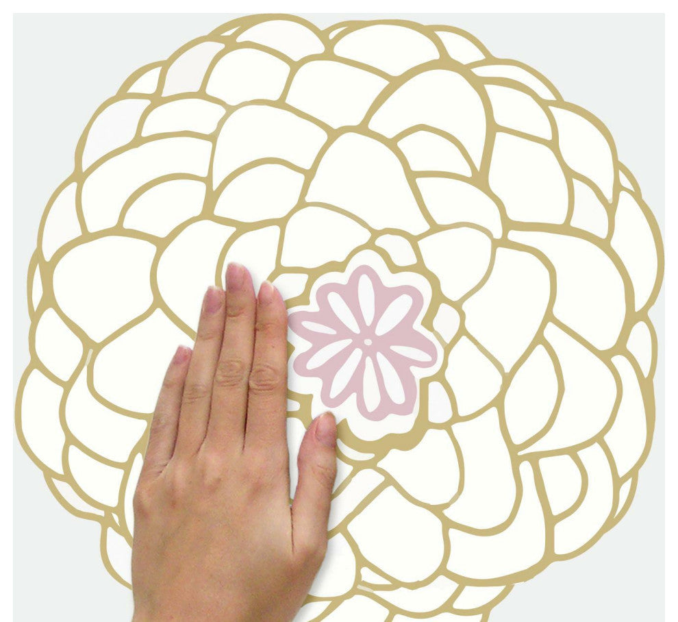 Perennial Blooms Peel And Stick Giant Wall Decals