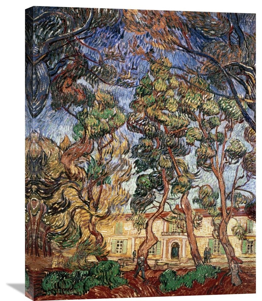 "Trees in the Garden of Saint-Paul Hospital" Artwork, 23"x30"