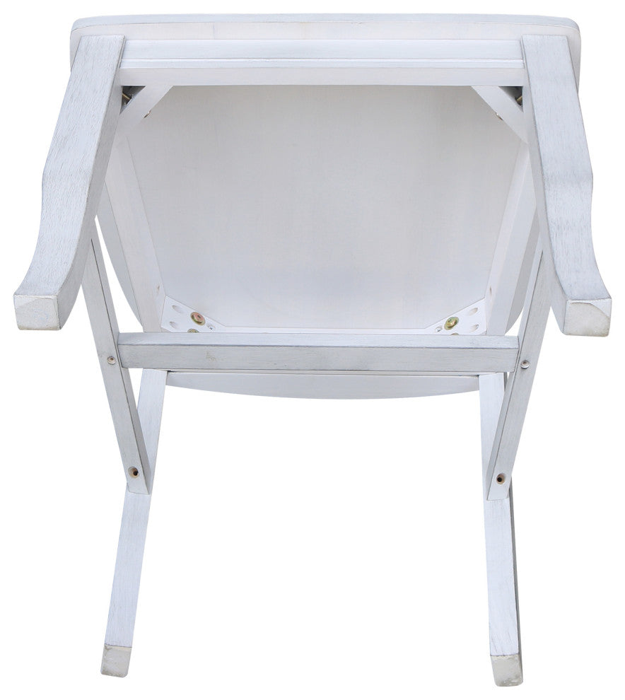 Double XX Back Chair in Chalk