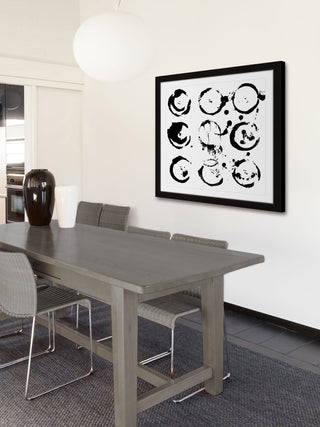 "Decomposing Orbs" Framed Art Print