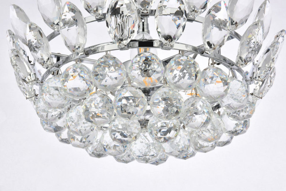 Eleana 16" Pendant, Chrome