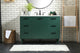 Home Living Modern Natural Oak-Light Bathroom Vanity, Green, 48"